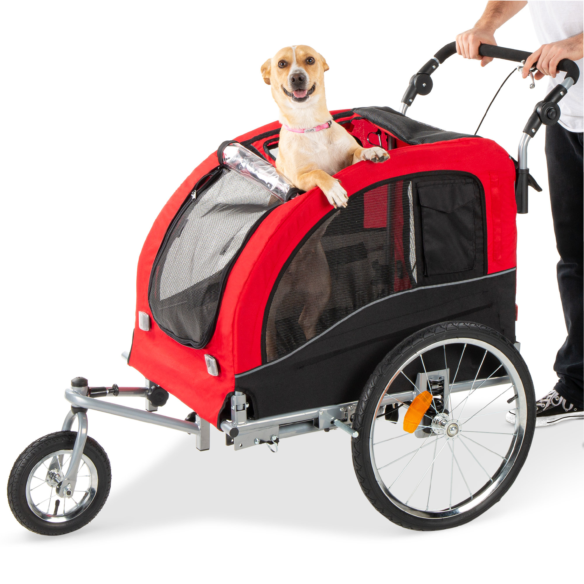 Lucky dog pet stroller best sale